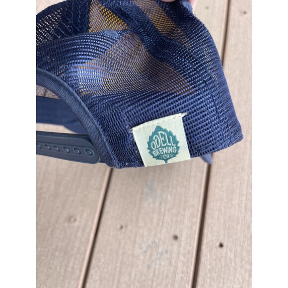 Odell Brewing Blue Trucker Ball Cap Hat Men Women Adjustable Snap-Back - Picture 4 of 6